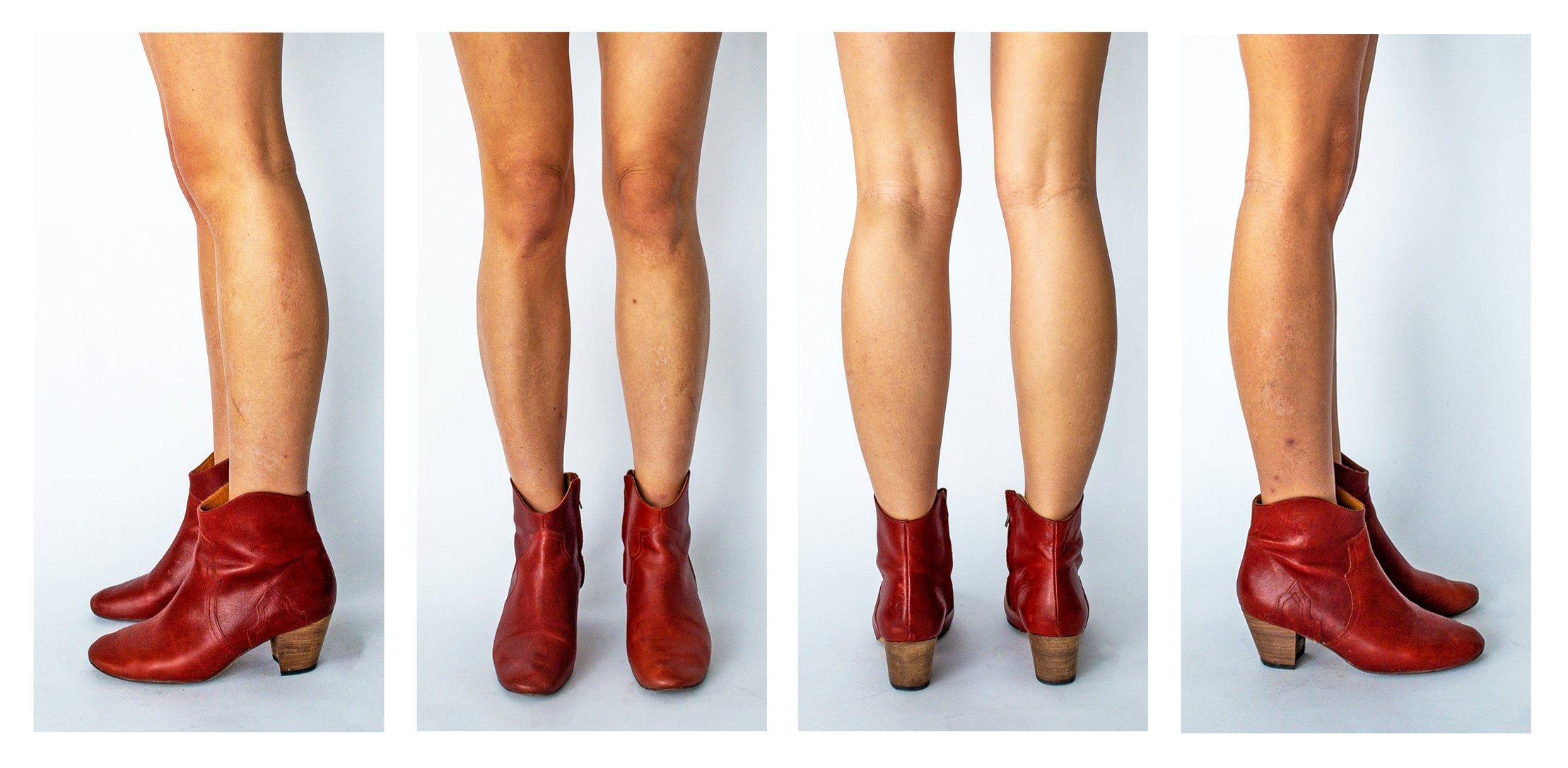 isabel marant red boots