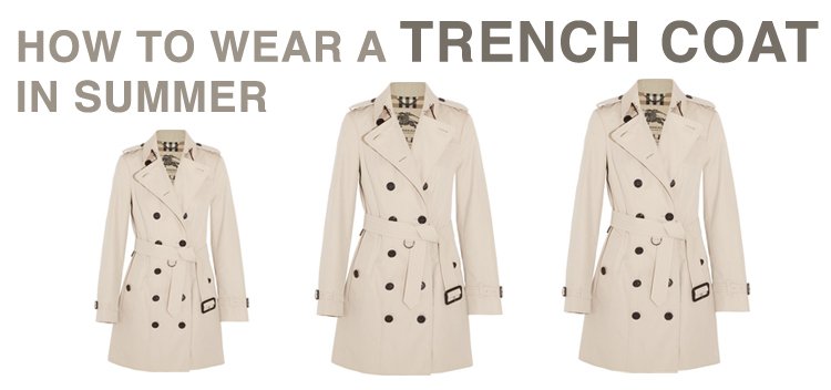 burberry trench coat style guide