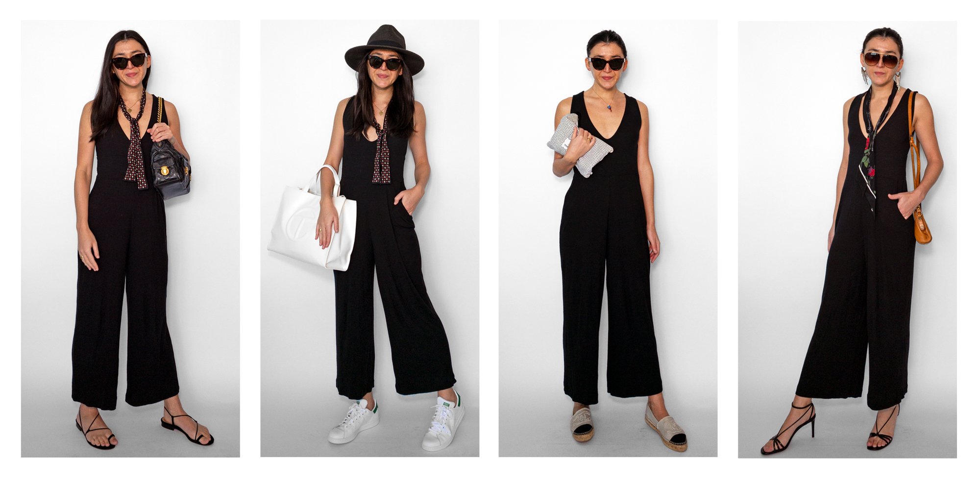 How to style a wide-leg jumpsuit - Hey Look, It's Jehn!