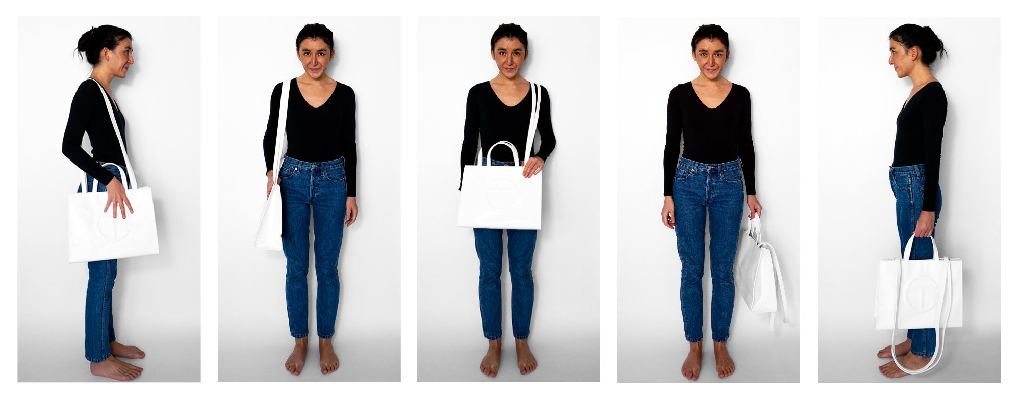 Telfar Shopping Bag Size Comparison // Differences, What Fits + Which Size  Should You Get? 