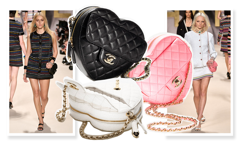 Chanel Heart Bag small Luxury Bags  Wallets on Carousell